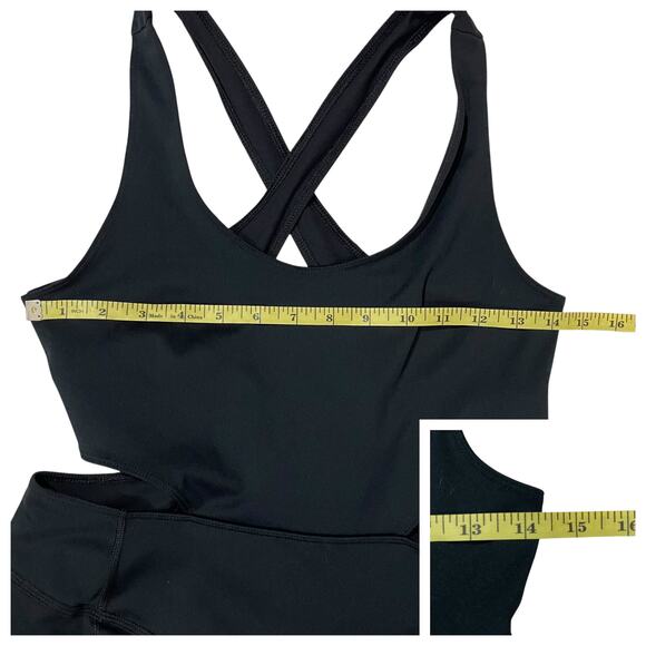 Free People Movement Back it Up Jumpsuit - Black - Medium - Picture 8 of 12